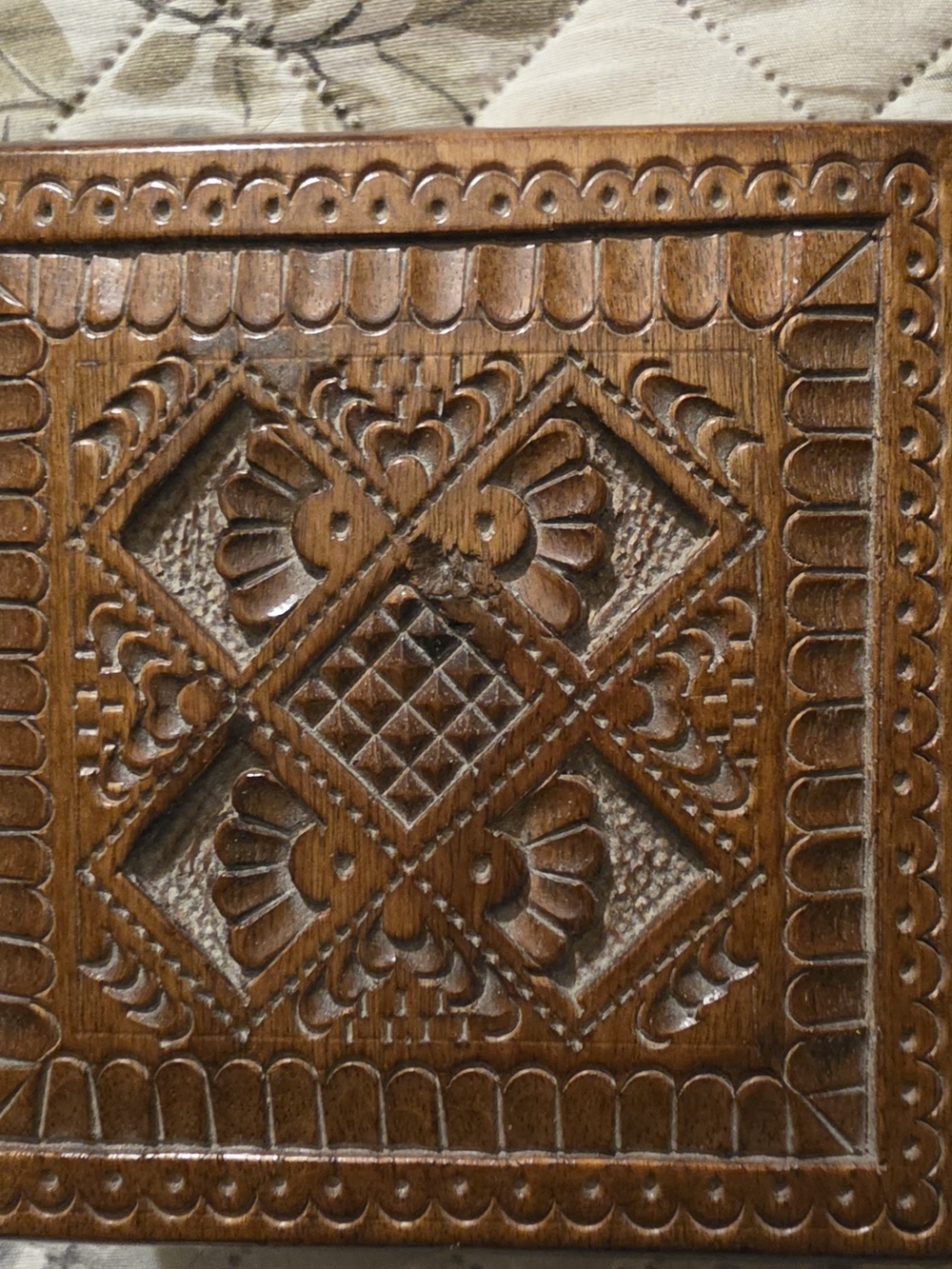 Hand-Carved Wooden Wall Panel - Brown Decorative Home Wall Decor